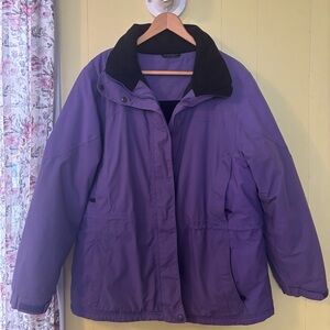 L.L. Bean Women's Deep Purple Ski Jacket